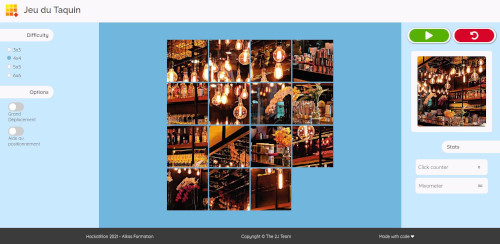 Image projet taquin