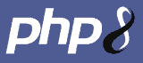 PHP 8 logo PHP8